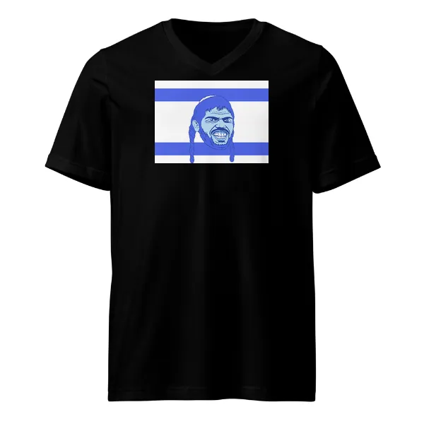 IDF Flag - Mens • T-shirt • V-neck • Premium
