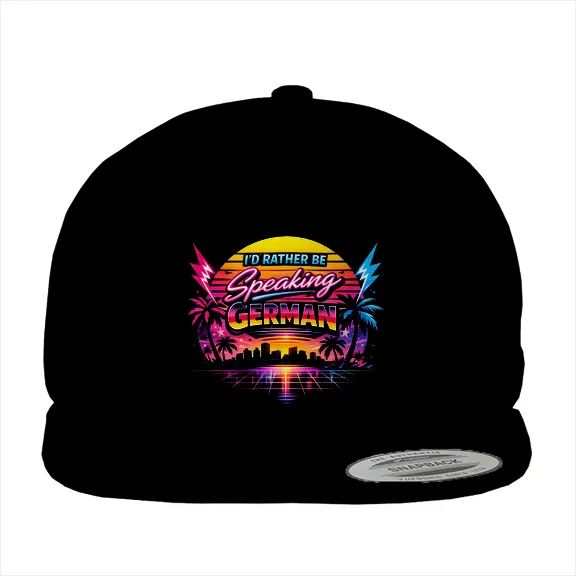 I'd Rather Be Speaking German - Hat • Cotton Twill
