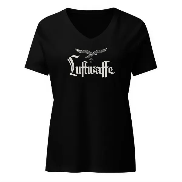 Luftwaffe Iron Cross - Ladies • T-shirt • V-neck • Basic