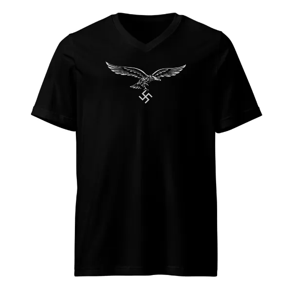 Luftwaffe Logo - Mens • T-shirt • V-neck • Basic