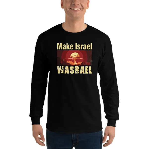 Make Israel Wasrael - Mens • T-shirt • Long Sleeve • Basic