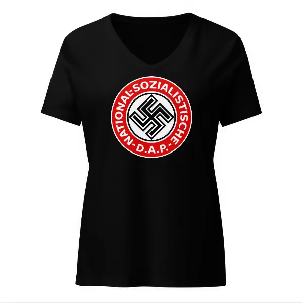 NSDAP Logo - Ladies • T-shirt • V-neck • Premium