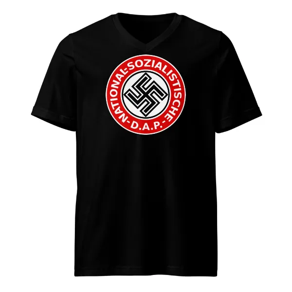 NSDAP Logo - Mens • T-shirt • V-neck • Basic