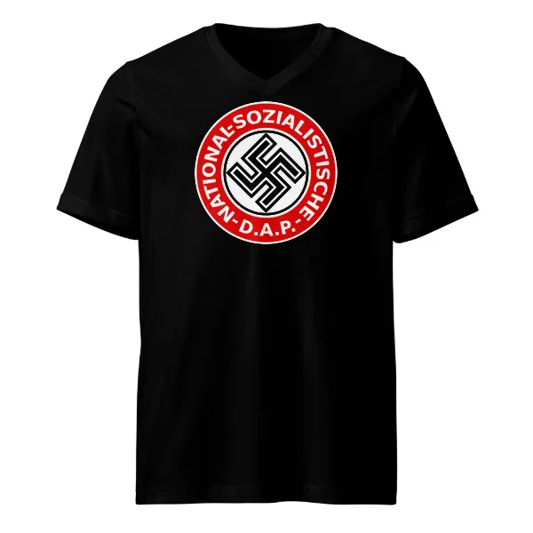 NSDAP Logo - Mens • T-shirt • V-neck • Premium