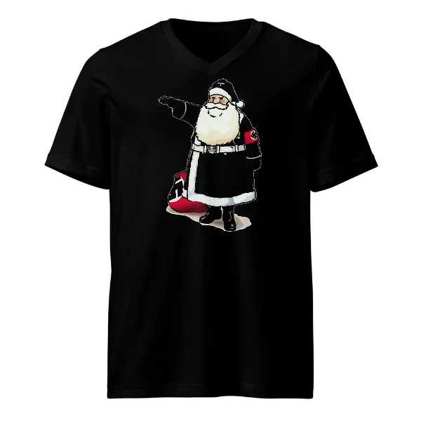 NSDAP Santa - Mens • T-shirt • V-neck • Basic
