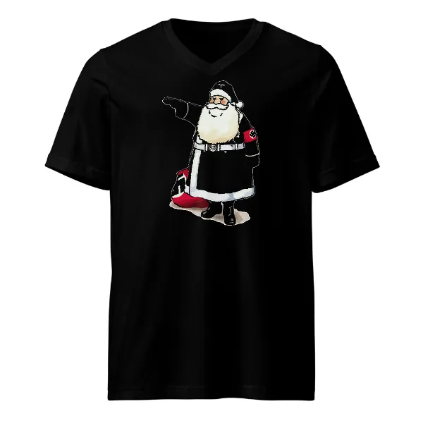 NSDAP Santa - Mens • T-shirt • V-neck • Premium