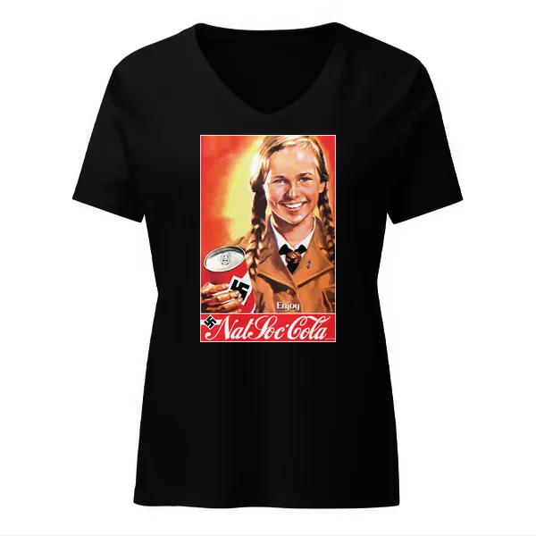 Nat Soc Cola - Ladies • T-shirt • V-neck • Premium