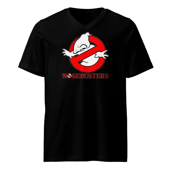 Nosebusters - Mens • T-shirt • V-neck • Basic