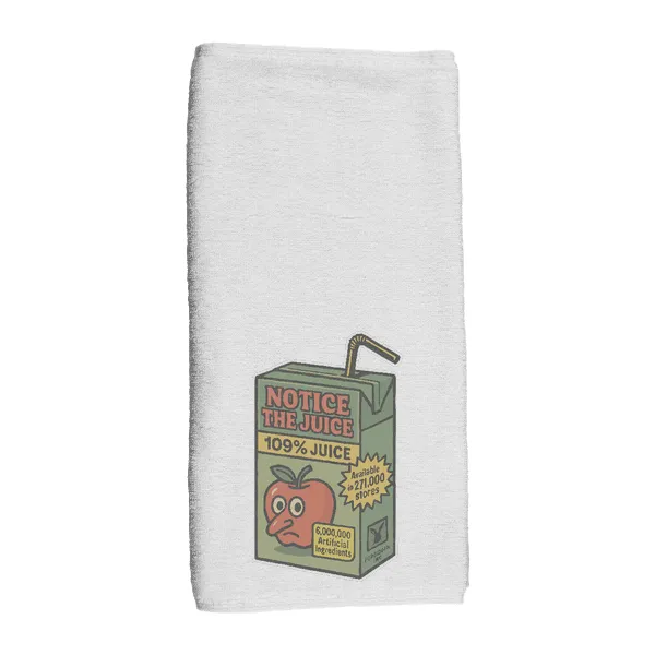 Notice The Juice - Hand Towel
