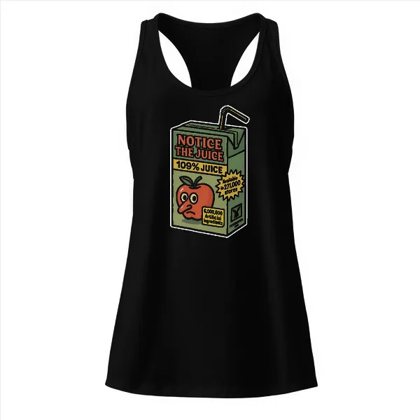 Notice The Juice - Ladies • Razorback Tank • Premium