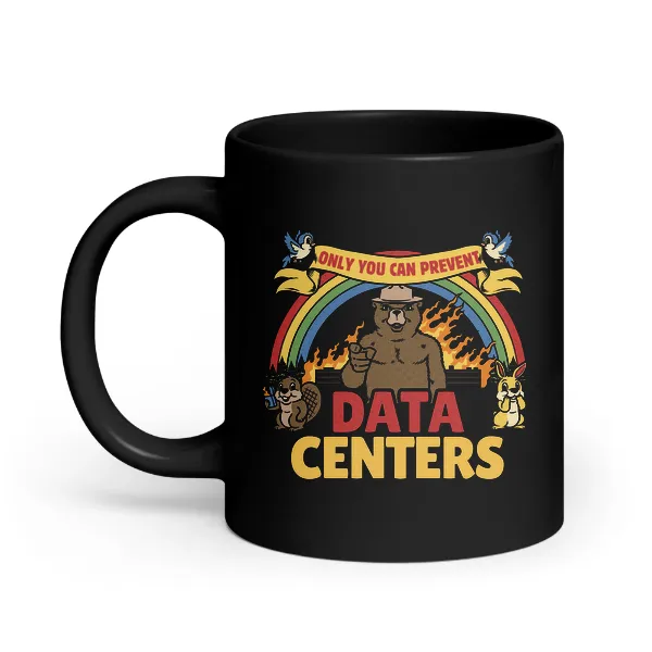 Only You Can Prevent Data Centers - Coffee Mug