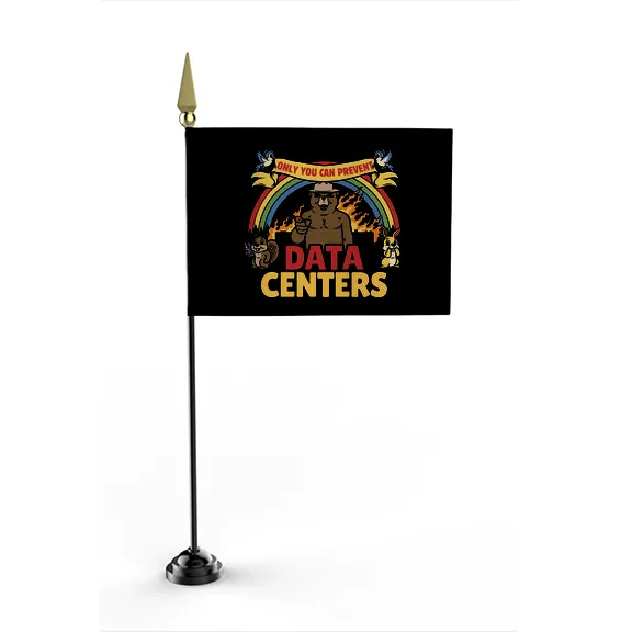 Only You Can Prevent Data Centers - Flag • Mini