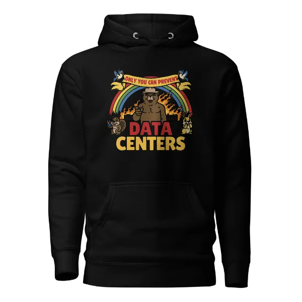 Only You Can Prevent Data Centers - Mens • Hoodie • Premium