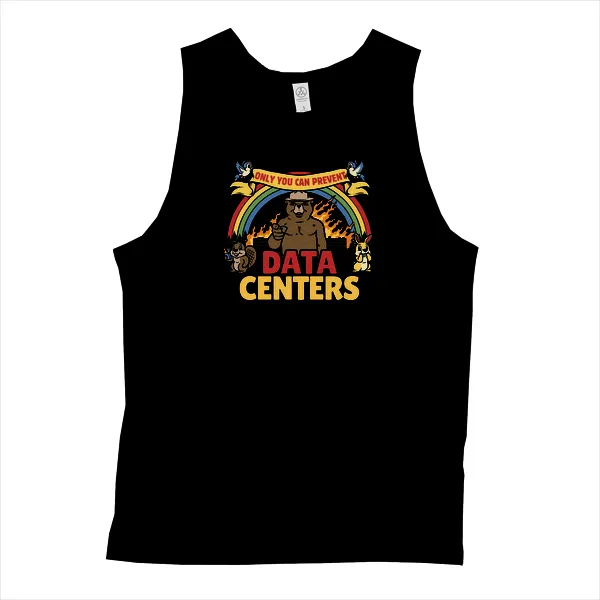 Only You Can Prevent Data Centers - Mens • Tank Top • Basic