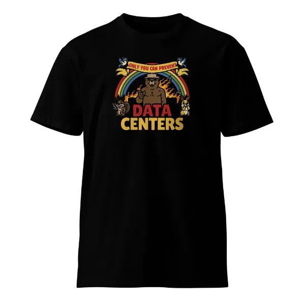 Only You Can Prevent Data Centers - Mens • T-shirt • Crew • Supreme