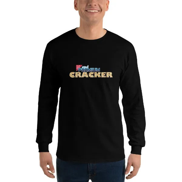 Premium Cracker - Mens • T-shirt • Long Sleeve • Basic