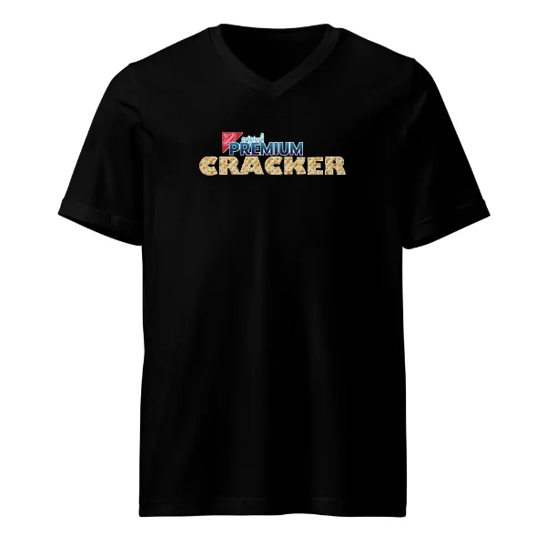 Premium Cracker - Mens • T-shirt • V-neck • Premium