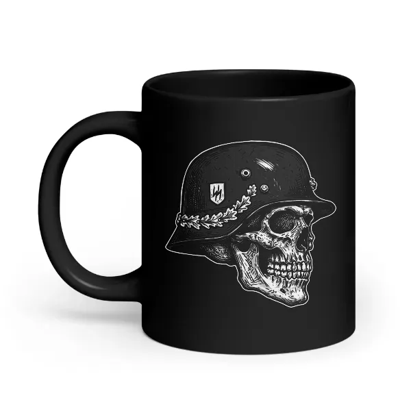 SS Skull Helmet - Coffee Mug