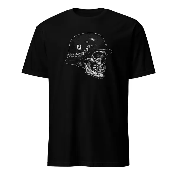 SS Skull Helmet - Mens • T-shirt • Crew • Basic