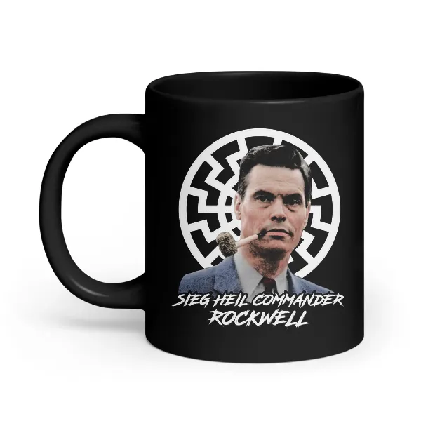 Seig Heil Commander Rockwell - Coffee Mug