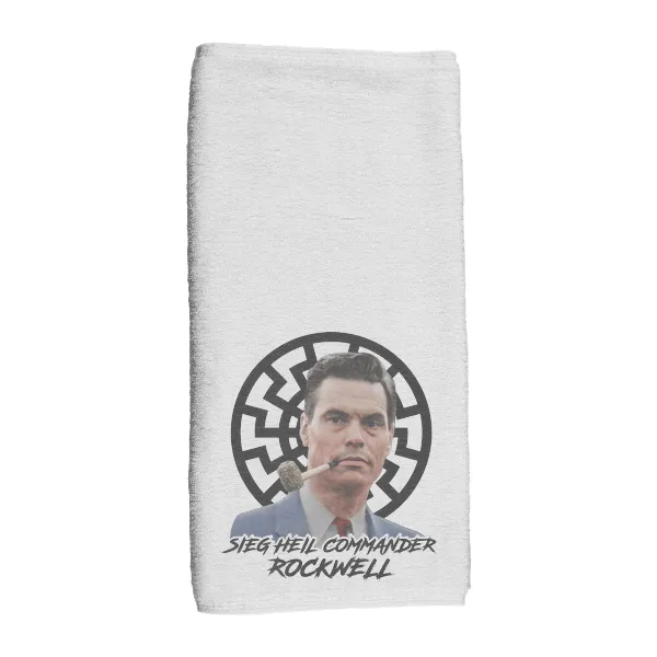 Seig Heil Commander Rockwell - Hand Towel