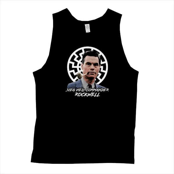 Seig Heil Commander Rockwell - Mens • Tank Top • Basic