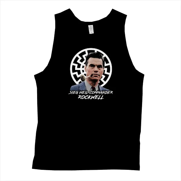 Seig Heil Commander Rockwell - Mens • Tank Top • Premium