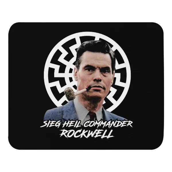 Seig Heil Commander Rockwell - Mouse Pad