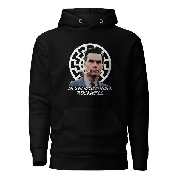 Seig Heil Commander Rockwell - Mens • Hoodie • Supreme