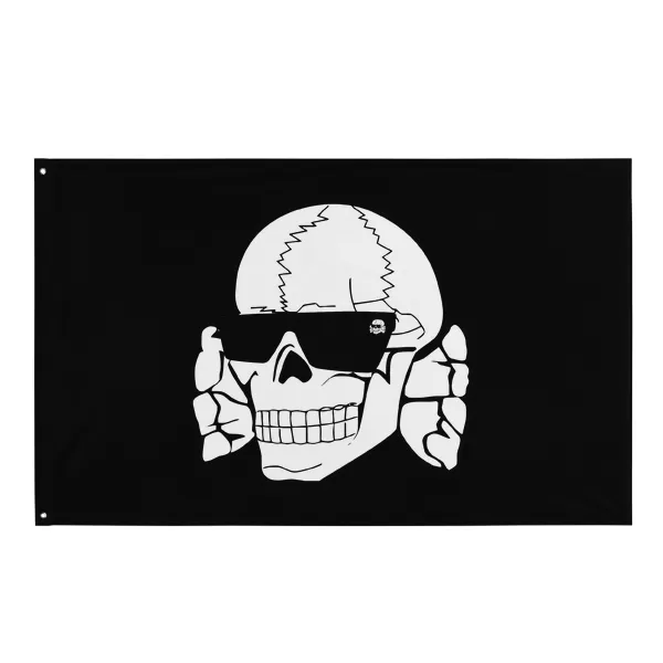 Skull Shades Logo - Flag • Small