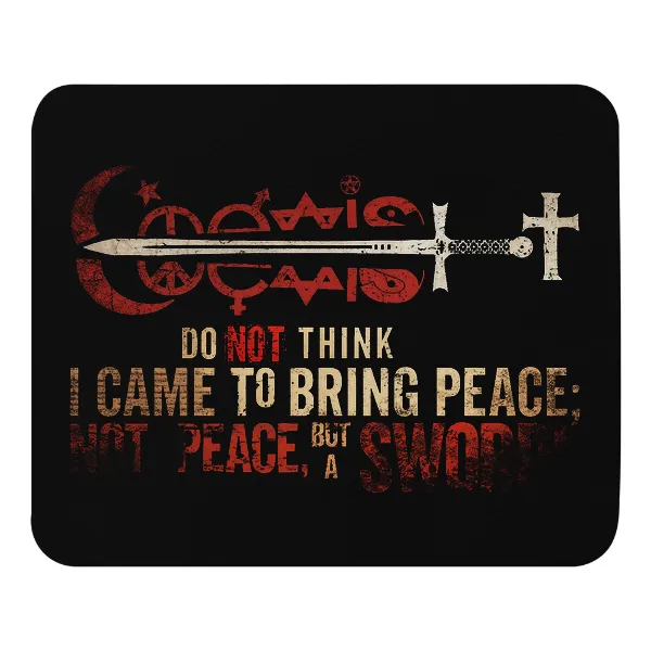 Sword of Christ - Mouse Pad