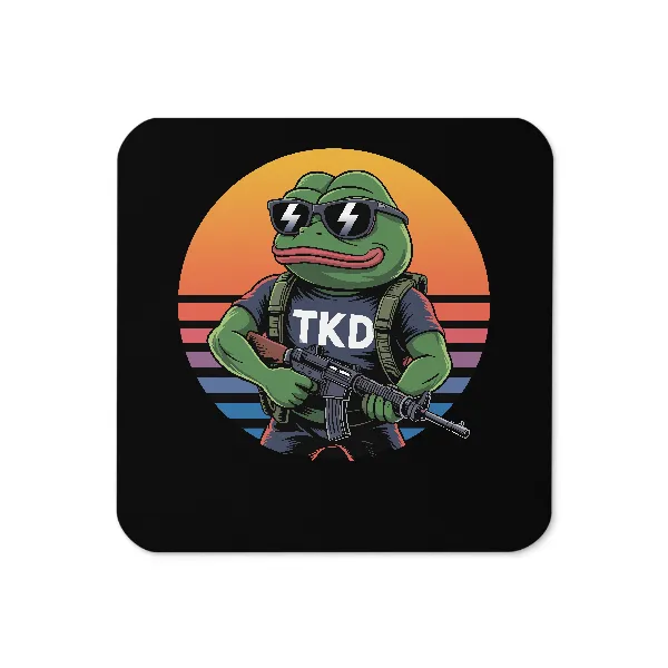 TKD Pepe - Coaster