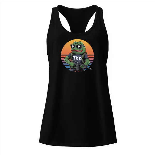 TKD Pepe - Ladies • Razorback Tank • Premium