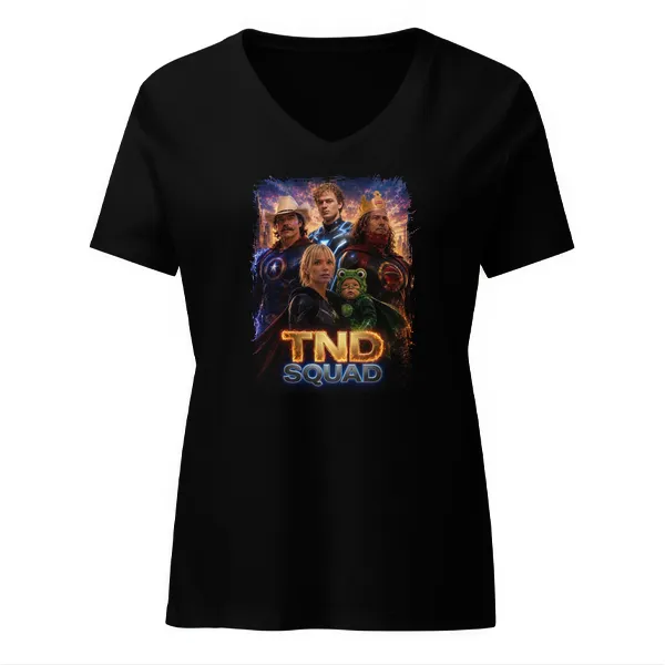 TND Squad - Ladies • T-shirt • V-neck • Basic