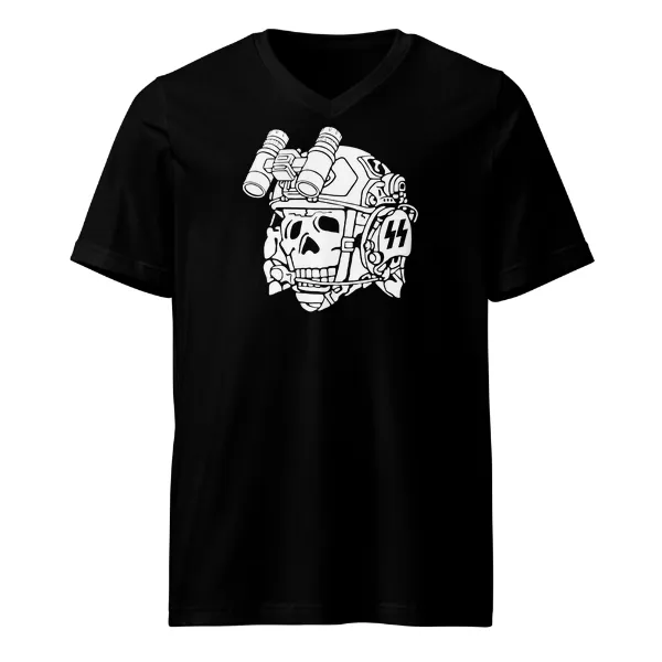 Tactical Totenkopf - Mens • T-shirt • V-neck • Premium