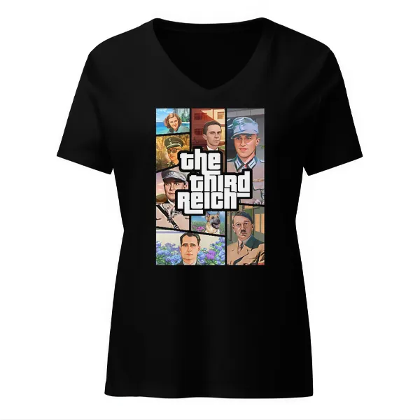 The Third Reich - Ladies • T-shirt • V-neck • Premium