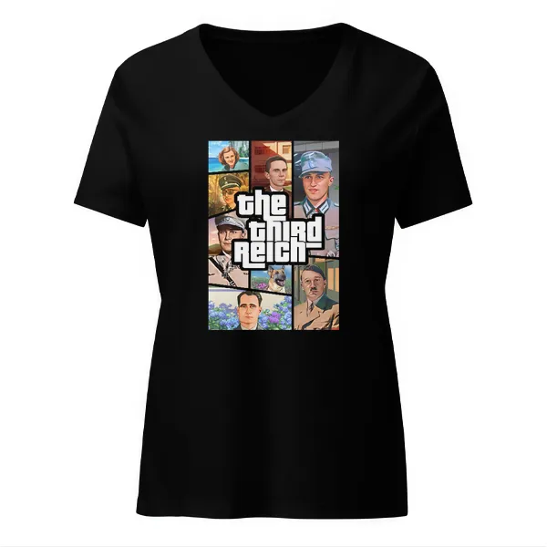 The Third Reich - Ladies • T-shirt • V-neck • Basic
