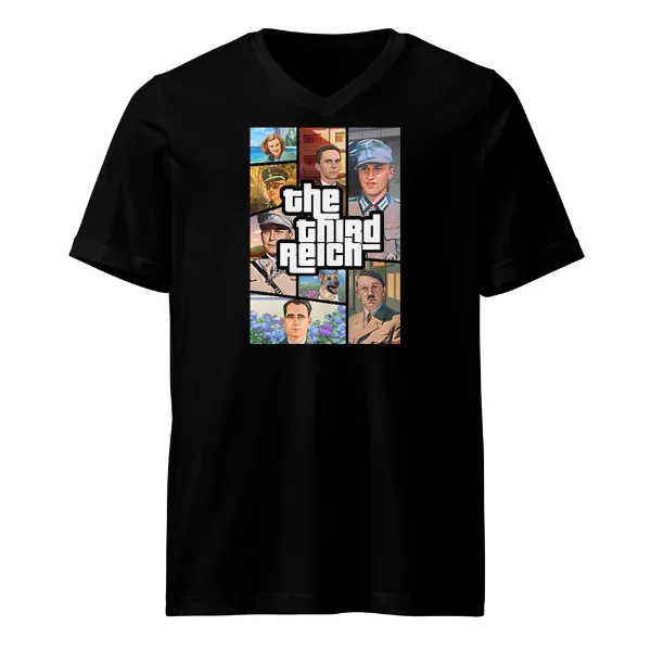 The Third Reich - Mens • T-shirt • V-neck • Premium