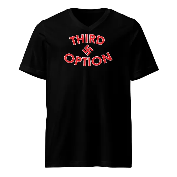 Third Option - Mens • T-shirt • V-neck • Basic