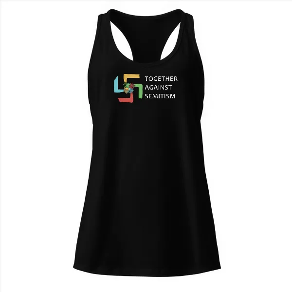 Together Against Semitism - Ladies • Razorback Tank • Premium