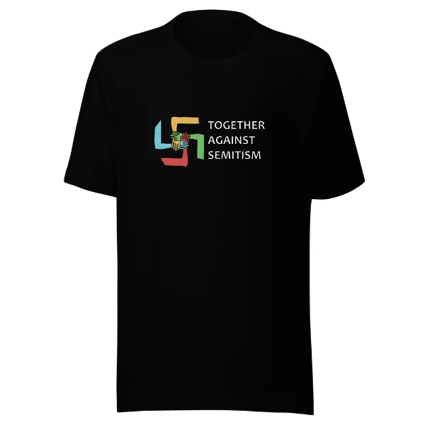 Together Against Semitism - Mens • T-shirt • Crew • Premium