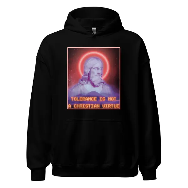 Tolerance is NOT a Christian Virtue - Mens • Hoodie • Basic