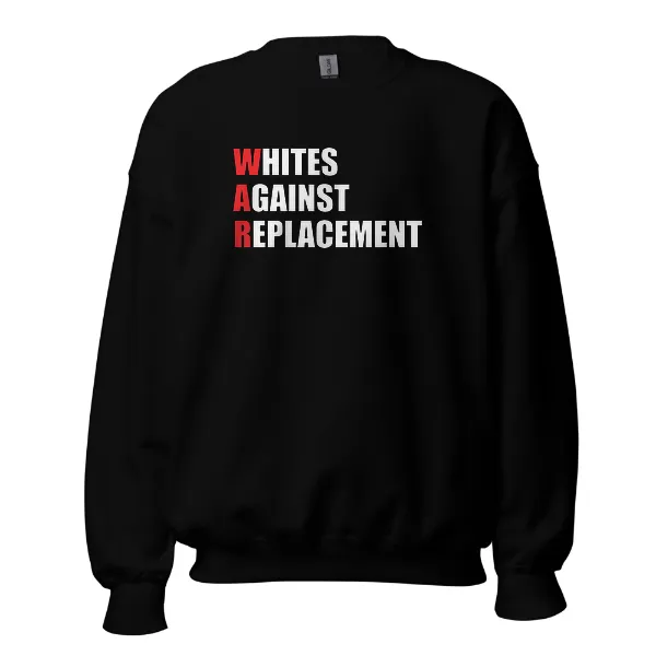 WAR Whites Against Replacement - Mens • Sweater • Basic