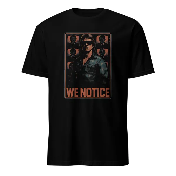 We Notice - Mens • T-shirt • Crew • Basic