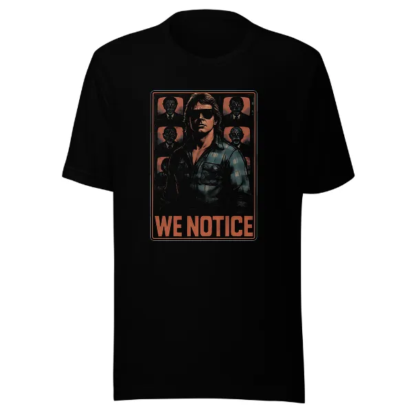 We Notice - Mens • T-shirt • Crew • Premium