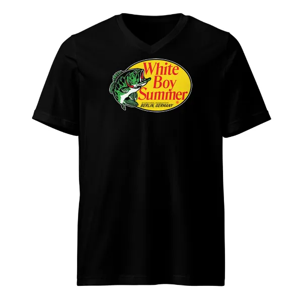 White Boy Summer - Mens • T-shirt • V-neck • Basic