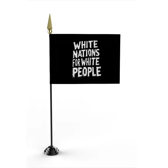 White Nations for White People - Flag • Mini