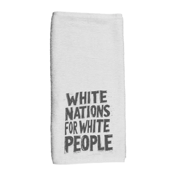 White Nations for White People - Hand Towel