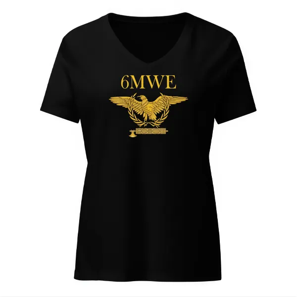 6MWE Eagle - Ladies • T-shirt • V-neck • Premium