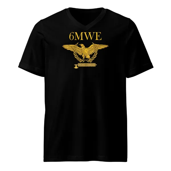 6MWE Eagle - Mens • T-shirt • V-neck • Basic